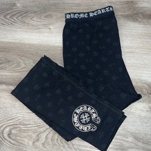 BRAND NEW CHROME HEARTS LEGGINGS